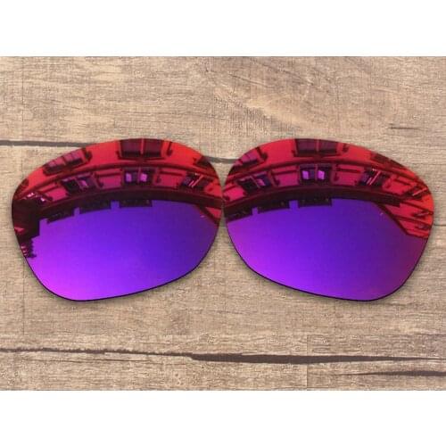 Vonxyz Midnight Mirror Polarized Replacement Lenses for-Oakley Garage Rock Frame