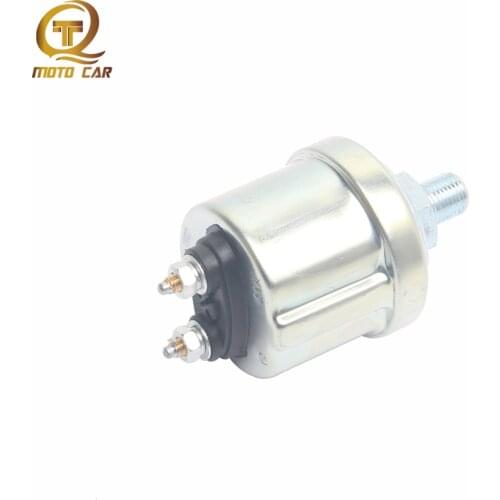 High Quality For Mechanical Oil Pressure Sensor Warning Contact Alarm 0-10bar M10*1 12V 24V Pressure Instrument Ship Boat Motor