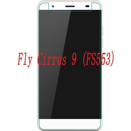 Smartphone Tempered Glass for Fly Cirrus 9 FS553 9H Explosion-proof Protective Film Screen Protector cover phone