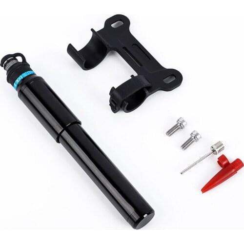 150PSI Bicycle Pump Mini Football Pump Bicycle Basketball Portable Beauty &French Mouth Universal Small Mini Inflatable Cylinder