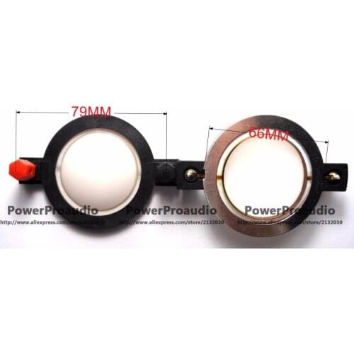 44.4 mm Horn Tweeter Diaphragm Voice Coil Polymer Driver Speaker Repair 2PCS/LOT