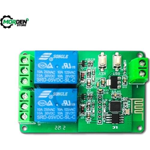 5V10A/250V AC 10A/30V DC ESP8266 One/Dual Channel WiFi Relay Smart Home Mobile Phone APP Remote Switch Module