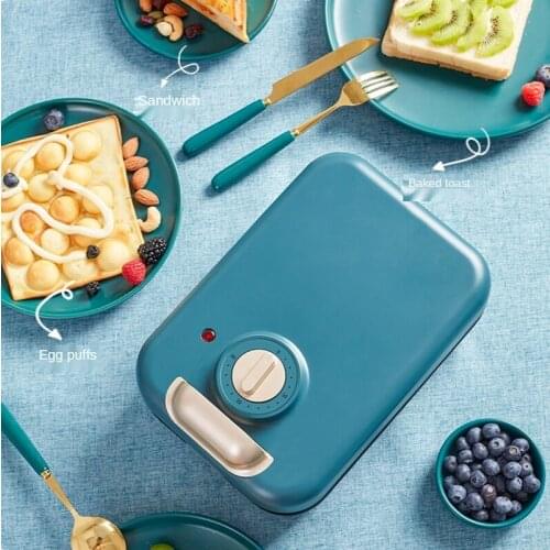 Sandwich Maker Breakfast Machine Toaster Machine Home Light Food Waffle Maker Multi-Function Heating Toast Pressure Toaster