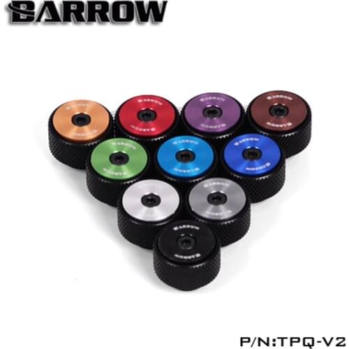 Barrow G1/4" Manual Air Exhaust Valve Filter Multicolor New CD Pattern Water Cooling Black Silver White 10 Colors TPQ-V2