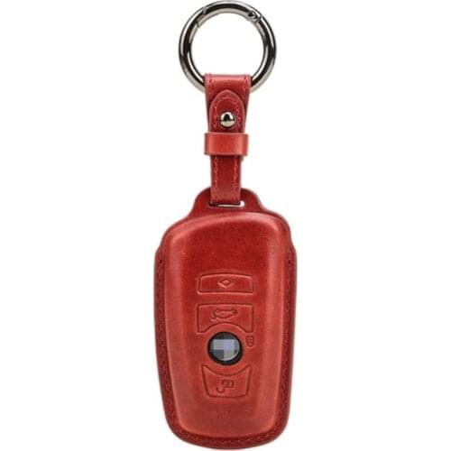 For BMW series X5 X6 BMW1 Leather car key case convenient universal key case