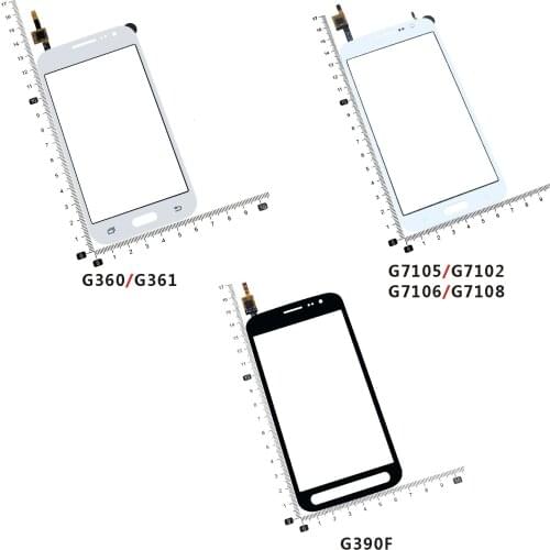 5.25" For Samsung Galaxy Grand 2 G7105 G7102 G7106 G7108 DUOS Touch Screen Digitizer Sensor Outer Front Glass Lens Panel