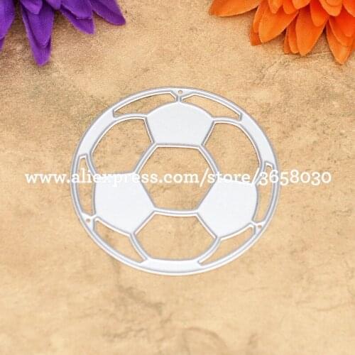 Football Scrapbook DIY album Card Paper Card Maker Metal Die Cut Stencil Decoration Die Cutting Template 8072529