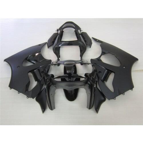Injection molding fairing kit for Kawasaki Ninja ZX6R 00 01 02 black fairings set ZX6R 2000 2001 2002 SX01