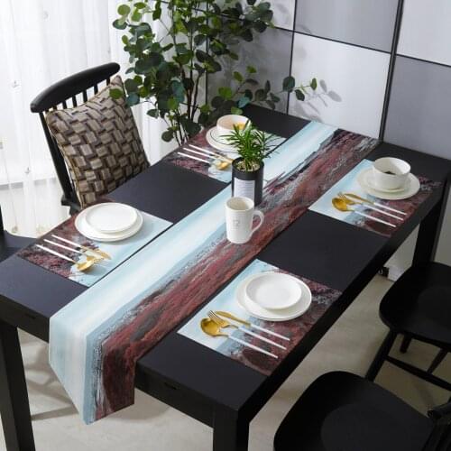 Kyoto Maple Leaves Table Runner Table Mats Cover For Home Wedding Banquet Festival Party Catering Hotel Table Decoration