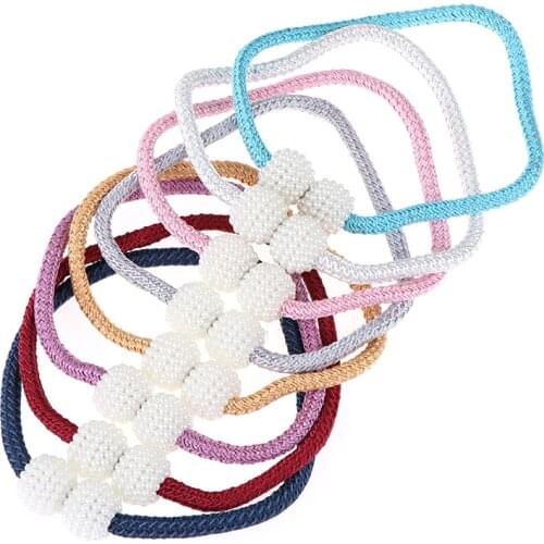 1Pc Magnets Curtains Clamps Curtain Holder Pompom Tieback Magnetic Clips Hanging Balls Tie Back Home Decoration Accessories