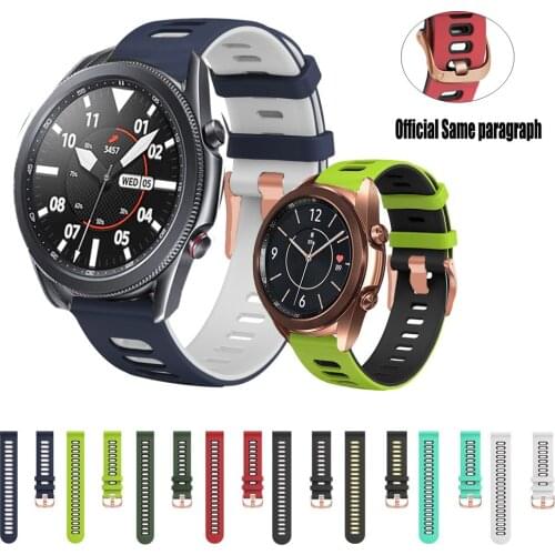 20/22mm Strap For Samsung Galaxy watch 3 45mm/41/active 2 gear S3 Frontier/huawei watch gt 2/amazfit bip/gts gtr strap watchband