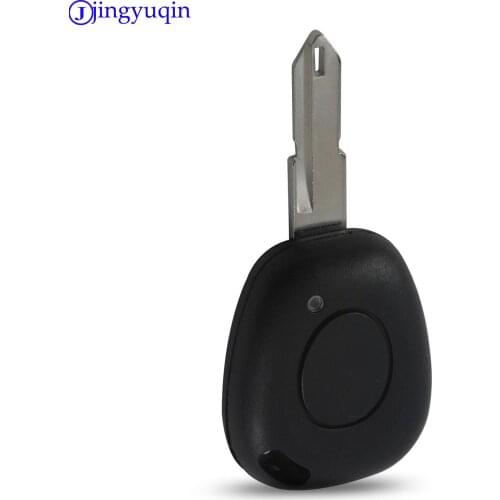 Jingyuqin Replacement Car Cover Shell For Renault Twingo Megane Scenic Laguna 1 Button Remote Key Fob Case With Uncut Blade NE73
