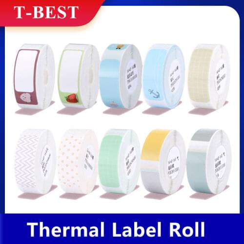 Thermal Printing Label Paper Barcode Price Size Name Blank Labels Waterproof Tear Resistant 14*40mm 160pcs/roll