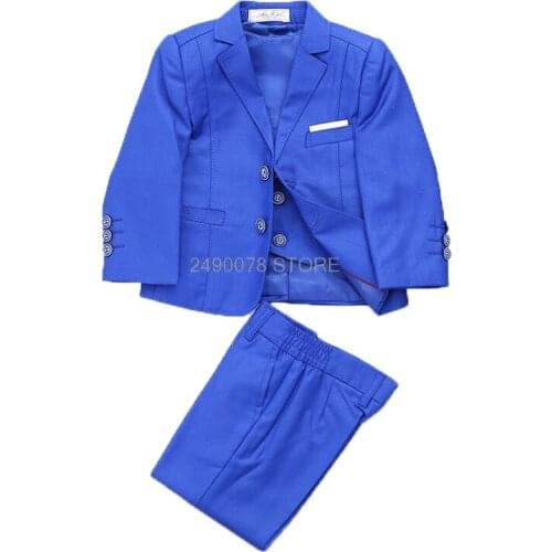 Formal Boys Suit for Weddings Terno Infantil Costume Enfant Garcon Mariage Baby Boy Suit Disfraz Infantil party Costume