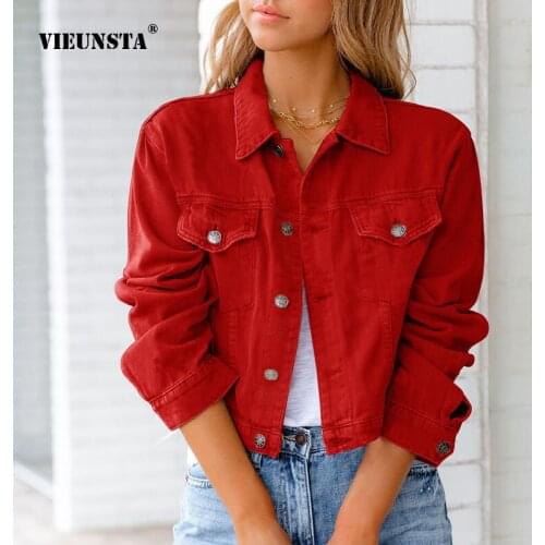 Женские короткие куртки VIEUNSTA China At AliExpress