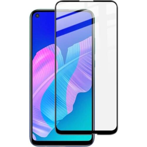 For Huawei Honor 9C Bonaier Glass Screen Protector 9H Tempered Glass Protector for huawei honor 9C P40 LITE E Y7P Black Glass