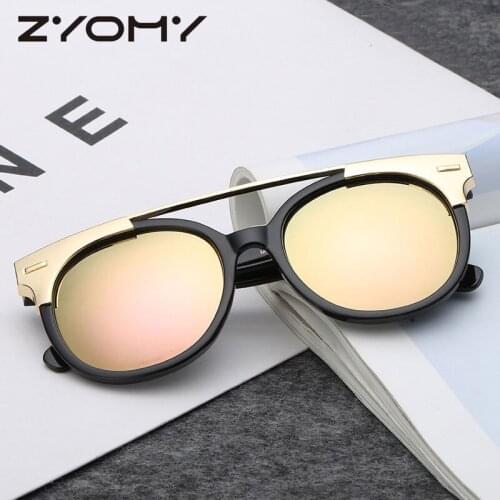 Q Oculos De Sol Gafas 2021 New Brand Designer Sun Glasses Luxury Round Classic Vintage Female Sun Glass Retro Driving Eyewear