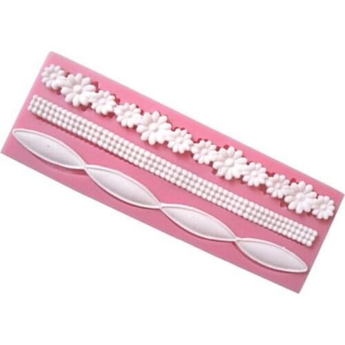3D Flower Baking Tools Silicone Cake Molds Fondant Baking Cake FondantCake Craft Making DIY Tools
