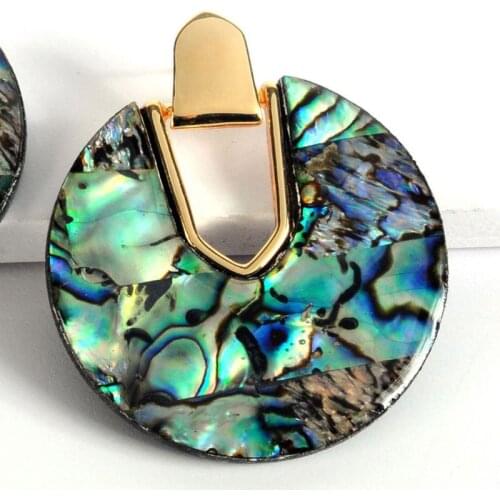 Acrylic Hoop Earrings Exaggerated Dangle Earrings Jewellery Gift for Women Girls E56A