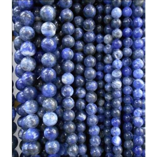 Turquoise Garnet Ruby Sapphire Citrine Natural Stone Beads Angelite Loose Spacer Beads For Jewelry Making 6 8 10 12mm Strand 15