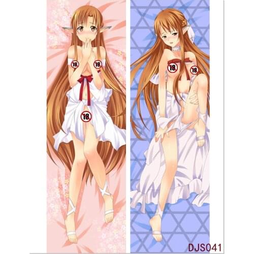 Anime Long Pillow Big Life Size Cushion Hugging Body Custom Wedding for Sleeping Sexy Girl Adult Dropshipping Otaku Pilow Cover