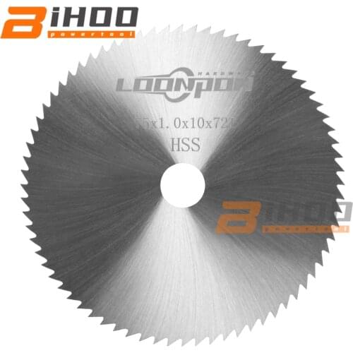 75mm Manganese Steel Circular Saw Blade HSS Milling Cutter Slotting Cutter,Saw Blade Milling Cutter 1-10PCS