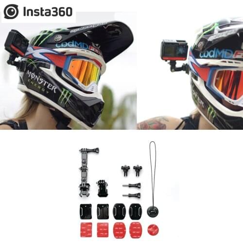INSTA360 ONE R/ONE X/ONE Helmet Mount Bundle for INSTA360 Action Camera Original Accessories
