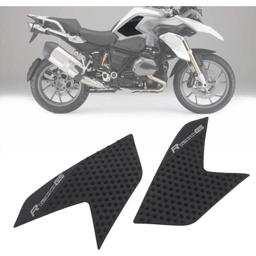 Moto Fuel Gas Tank Stickers Pad For BMW R1200GS R1200 R 1200 GS LC 2013-2019 Side Decal Knee Grip Traction Protective Sticker