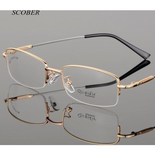 2020 alloy spectacle Frames men fashion elegant half-frame glasses star the same paragraph metal glasses frame women