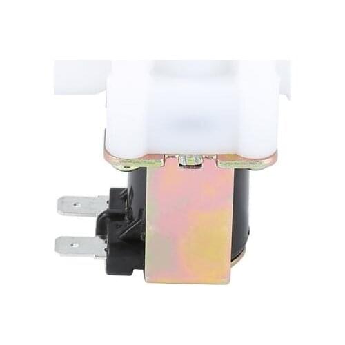 Water Inlet Flow Switch Electric Solenoid Valve Normally Closed Magnetic Switch