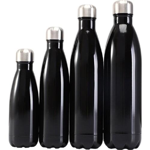 Sports Water Bottle 350ml/500ml/750ml/1000ml Stainless Steel Vacuum Bottles Leak Proof BPA-FREE Keep Hot and Cold