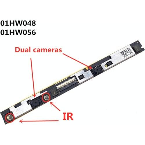 Laptop webcam/Camera board for Lenovo Thinkpad T480S P52 yoga X1 2rd IR 01HW048 01HW056 SC20F27087