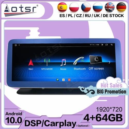 128G Carplay Android For Mercedes Benz CLS Class W218 2011 2012 2013 2014 2015 2016 2017 2018 GPS Audio Radio Receiver Head Unit