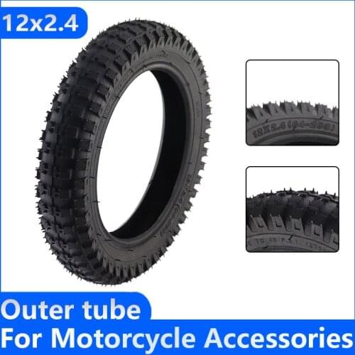 12x2.4(64-203) Tire 12 Inch Outer Tire Electric Scooter Tyre for Kids Bike 12 Inch Pneumatic Tire 64-203 Children Bicycle Tire