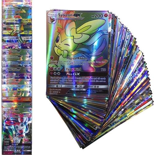 20Pcs Pokemon Card Shining TAKARA TOMY Cards Game TAG TEAM VMAX GX V MAX Battle Carte Trading Children Toy