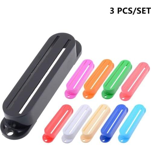 3 PCS Hot Rail Dual-track Pickup Covers For Strat Electric Guitar 70mm X 18mm Basses Parts Accessories Mutil Colour Tool Box