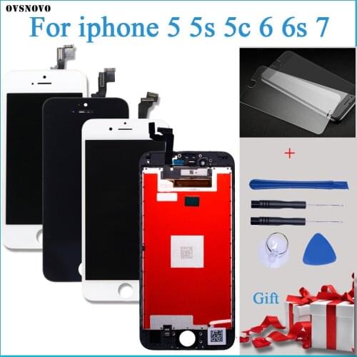 Grade AAA 3D Touch Display For iPhone 5 5S 5C 6 6s 7 Plus LCD Screen Replacement LCD Display Touch Screen Digitizer