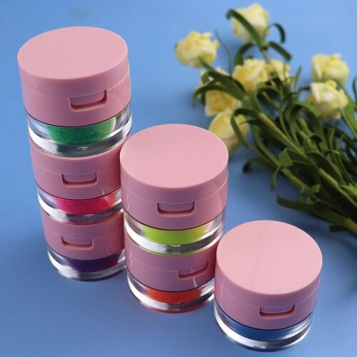 6 Bright Colors Eyeshadow Powder Private Label Cosmetics Matte Loose Pigment Powder Neon Pigment Powder Eye Shadow Custom Logo