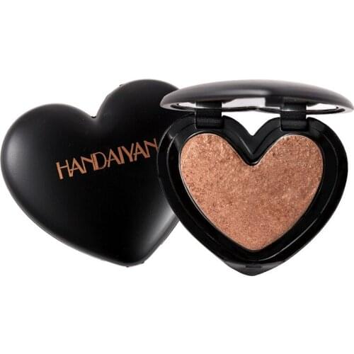 Beauty Makeup Shimmer Highlighter Face Cosmetics Pressed Powder Highlight Palette Brighten Skin Contouring Iluminador Maquiagem