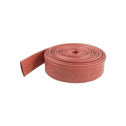 17mm Dia. Heat Shrinkable Tube Shrink Tubing 10M 32.9ft Red