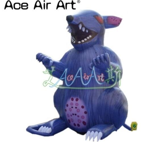 Custom giant inflatable rat,inflatable big mouse cartoon model for outdoor advertising /events decoration