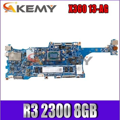 Akemy BRAND NEW FOR HP ENVY x360 Convertible 13-AG Motherboard R3 2300 8GB 17885-2 448.0EC06.0021 Mainboard 100%tested