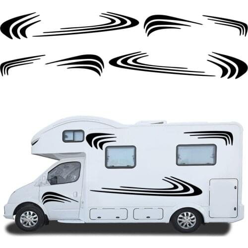 MOTORHOME STRIPES - Camper Van RV Decals Horsebox Caravan Stickers Graphics
