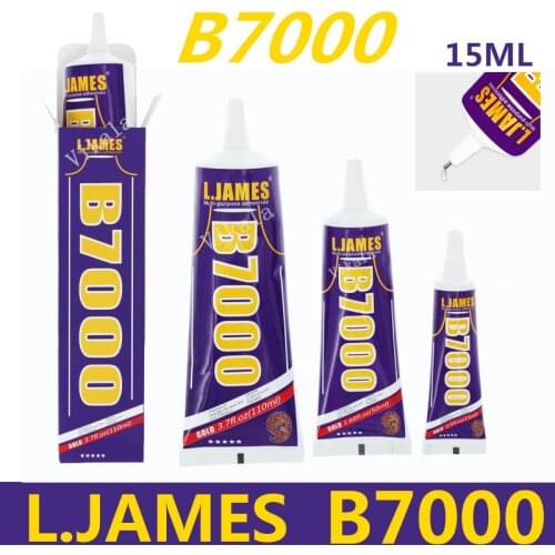 Upgraded version 15ml b7000 glue Mobile phone screen b-7000 adhesive telephone glass glue repair point diamond jewelry