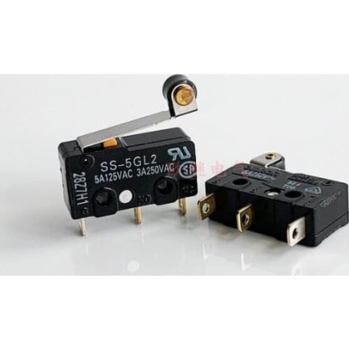 5 Pieces Original authentic SS-5GL2 miniature / micro / limit / stroke switch SS-5GL2