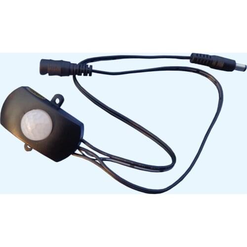 10PCS DC6V 12V 24V 5A PIR motion Sensor Switch Mini PIR Infrared IR Sensor Detector Switch Module for LED Strip White/Black