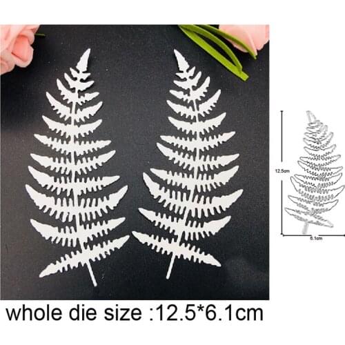 Craft dies wildflower leaf grass Metal Cutting Dies for Scrapbooking dies DIY Paper Cards Making Embossing Die Cut stencils dies