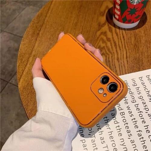 Luxury PU Stitching Red for Iphone 11promax Case Shockproof Protection Back Cover Gift for IPhone 12 Pro Max Mini X XR XS 8 Plus