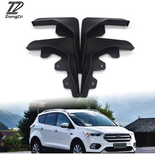ZD Car Front Rear Mudguards For Ford Kuga 2 Escape 2013 2014 2015 2016 2017 accessories Mudflaps Car-styling 1Set/4Pcs Fenders