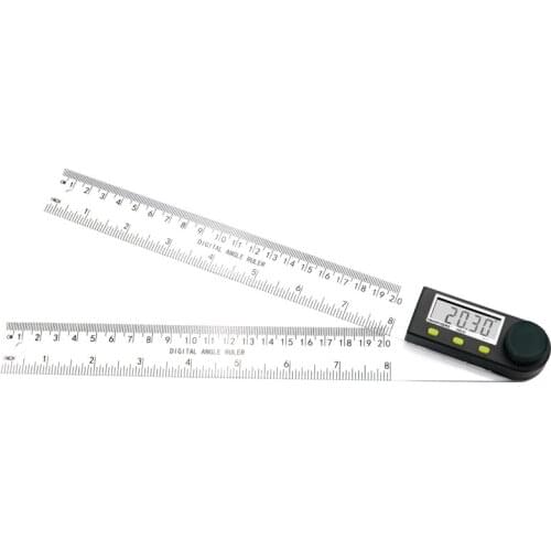 200 mm 8'' Digital Meter Angle Inclinometer Angle Digital Ruler Electron Goniometer Protractor Angle finder Measuring Tool